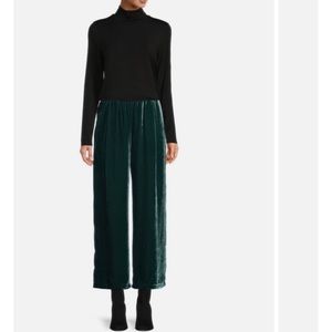 NWT Eileen Fisher VelvetWide-Leg Pant